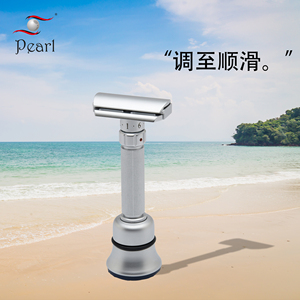 ใหม่มีดโกนโลหะสองขอบแบบปรับได้ใหม่ปลอดภัยออกแบบเองได้เป็นมิตรต่อสิ่งแวดล้อม - Product Image 5