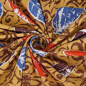 Jaipuri Print Double Bedsheet with 2 Pillow Covers 100% Cotton Yellow 240 TC <b>King</b> <b>Size</b> for Home Use 3-Piece Set (ADB1383) - Product Image 4