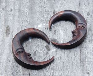 Vente directe d'usine rétro Style occidental Vintage bois goutte d'eau boucles d'oreilles meilleur prix bas quantité minimale de commande vente chaude accessoires de mode - Product Image 2