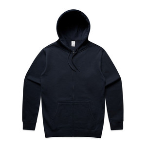 Logotipo personalizado Hombres Cremallera doble Gran tamaño Peso pesado Base algodón Mezclado Servicio OEM 100% Algodón Peso pesado Sudaderas con capucha - Product Image 2