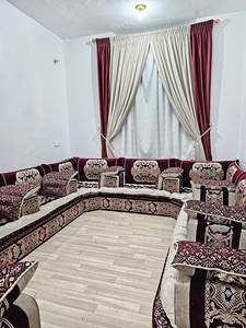 Canapé de style Majlis arabe, design classique, ensemble élégant pour salon, sièges d'angle luxueux, design gain de place - Product Image 2