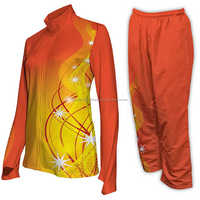 Veste de gymnastique personnalisée pour hommes et femmes pour enfants, équipe de danse, costumes chauds, jeunes, groupe d'âge, justaucorps inclus