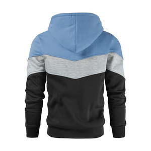 Sudaderas con capucha de calle de color personalizado para hombre Sudadera con capucha de manga larga informal para Otoño e Invierno Sudadera con capucha para hombre - Product Image 3