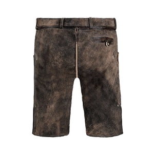 ชุดบาวาเรียนมาใหม่สำหรับผู้ชาย กางเกงขาสั้น Lederhosen แบบดั้งเดิมสำหรับเทศกาล Oktoberfest กางเกงขาสั้นสั่งทำพิเศษ - Product Image 6