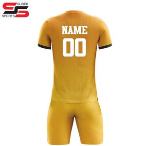 Camisetas de fútbol de poliéster 100% de la mejor calidad, camisetas de fútbol de equipo de secado rápido transpirables, ropa deportiva - Product Image 2