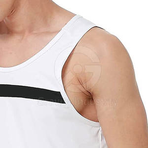 Débardeur de sport pour homme, séchage rapide, respirant, tricoté, décontracté, écologique, coton polyester de haute qualité - Product Image 6