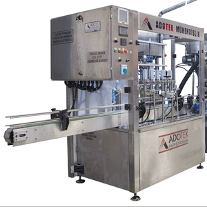 Línea de Máquinas de Llenado de Líquidos |   Control PLC con Pantalla Táctil |   Hecho en Turquía |   SS304/SS316 |   Sistema de Cinta Transportadora de Velocidad Ajustable - Product Image 1