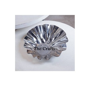 Bol décoratif de qualité supérieure en acier inoxydable forme ronde fruits bol de service couleur or bol décoratif - Product Image 4