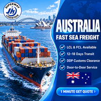 Service de logistique porte-à-porte DDP, logistique maritime FCL LCL, transitaire express, Chine vers l'Australie, expédition FCL vers l'Australie