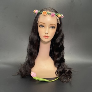 Extensions de cheveux humains vietnamiens de luxe perruques HD fermeture à lacet avant perruque cheveux ondulés droits naturels - Product Image 6