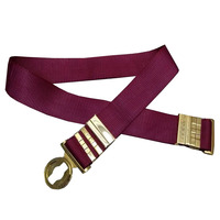 Cinturones Ceremoniales de Uniforme Formal para Guardia de Honor con Color y Logotipo Personalizados, Tela de Alta Calidad