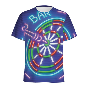 Camiseta de verano de algodón 100% Unisex, diseño de Tiro con Arco suelto de manga corta con gráfico de caza impreso en 3D para hombres, logotipo frontal - Product Image 3