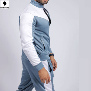 ชุดวอร์ม2ชิ้นสำหรับผู้ชายชุดวอร์มแนววินเทจชุดวิ่งออกกำลังกายสำหรับผู้ชาย - Product Image 4