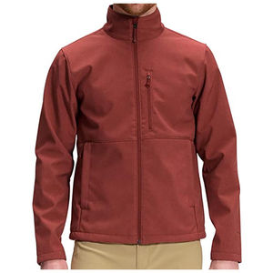 Veste Softshell pour hommes Design élégant Tissu extensible Résistant aux intempéries Coupe-vent Respirant OEM Vestes Soft Shell pour hommes - Product Image 1