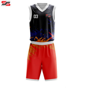ชุดเครื่องแบบบาสเก็ตบอลชุดเครื่องแบบบาสเก็ตบอลออกแบบได้ตามที่ต้องการ - Product Image 1