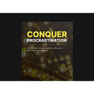 Libro digitale conquistare procrastinazione-un viaggio zingaro attraverso il superamento dell'indecisione e il raggiungimento del successo - Product Image 1