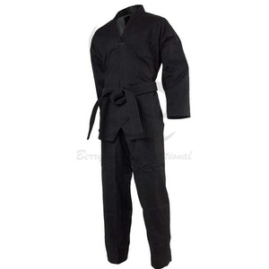 Meilleure vente en gros de vêtements de fitness de bonne conception kimono de jiu-jitsu uniformes de taekwondo vêtements de karaté d'arts martiaux bon marché - Product Image 3