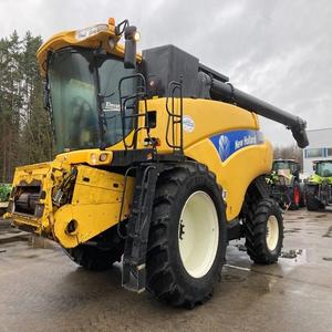 Top Brand for New Holland 100hp Combine Harvester 4LZT-5.0QC Agricultural Machinery for Corn Featuring Engine Now for Sale - Product Image 1