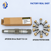 AP2D12 AP2D21 AP2D25 AP2D36 Suku Cadang Perbaikan Pompa Hidrolik Piston Shoe Valve Plate Rotary Group untuk Mini Excavator