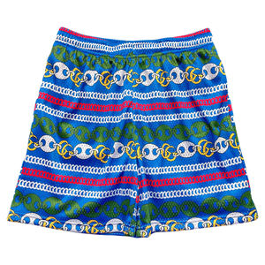 Fabricante de alta calidad Pantalones de calle 5 pulgadas Entrepierna Jacquard Tejido de lana Manta personalizada Hombres Pantalones cortos de tapiz - Product Image 5