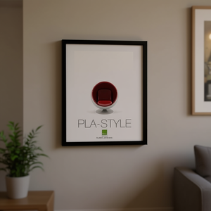 Marco de Plástico Estilo PLA BÁSICO, Negro Brillante PLA01 NE 11 30x40cm para Bubola y Naibo - Product Image 3