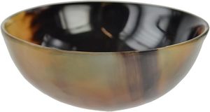 Bol en corne polie brillante de haute qualité pour le salon et la décoration d'ustensiles de cuisine durables au prix de gros par HF CRAFTS - Product Image 2
