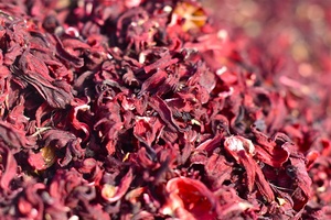 Flor de hibisco seca entera orgánica de primera calidad, producto agrícola de Sudán salvaje para té y jugos, té de hierbas después del secado - Product Image 4
