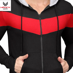 Vente en gros de sweats à capuche ODM légers à séchage rapide pour hommes design d'impression de mode pour une utilisation en extérieur saison d'hiver polaire à capuche teint uni - Product Image 2