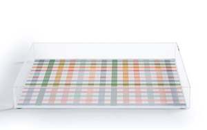 Le plus récent plateau de nourriture en acrylique transparent Design élégant parfait pour l'affichage de maquillage et de parfum élégant dans votre maison - Product Image 6