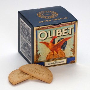 OLIBET Biscotti alla Vaniglia a Mezzaluna Extra, Stile <span class=keywords><strong>Francese</strong></span>, 140g (4.9 oz) - Confezione di Biscotti al Burro Tradizionali di Qualità Premium - Product Image 2