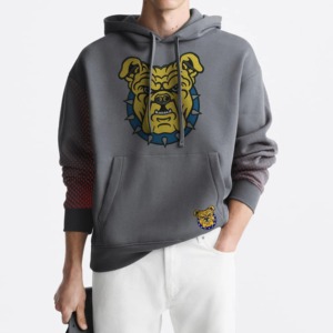Sweat-shirts d'automne en chenille brodée, qualité supérieure, prix abordable, respirants, 100 % coton, coupe oversize pour homme, écologiques - Product Image 5