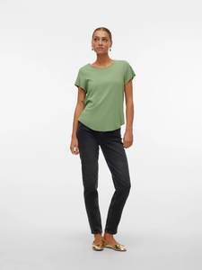 Venta al por mayor de camisetas sueltas informales para mujer, colección de verano, camisetas con logotipo privado, camisetas de manga corta con cuello redondo - Product Image 4