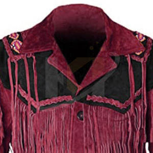 Último estilo de los hombres de gamuza chaqueta de invierno al por mayor de los hombres chaqueta de cuero superventas de gamuza chaqueta de cuero en venta al por mayor - Product Image 3