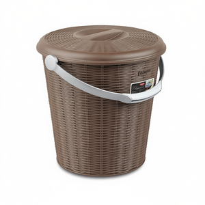 Stefanplast ELEGANCE 10Lt Pedal <b>Bin</b> Tortora 29601 <b>Plastic</b> <b>Storage</b> <b>Bin</b> & Box - Product Image 2