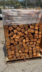 Produit prêt à être expédié : Bûches de bois séchées au four 2026, emballées en vrac sur palette, bois de chauffage extérieur prêt à la livraison - Product Image 2