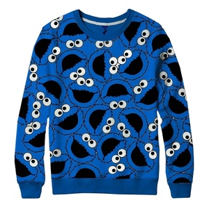 Commande en gros de sweats d'hiver pour hommes de haute qualité, OEM ODM, impression de logo personnalisée, pull à col rond en coton, impression numérique - Product Image 2