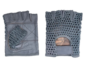 Wheelchair Gloves for Adult Leather Padded Wheelchair Leather Padded Wheelchair Gloves - Product Image 2