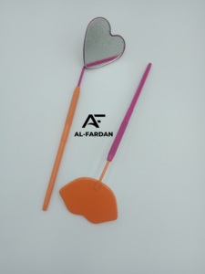 กระจกต่อขนตาพร้อมปลายมนรูปหัวใจและริมฝีปากด้ามจับสแตนเลสทนทานออกแบบโลโก้ได้ตามที่ต้องการ - Product Image 5