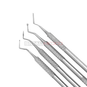 Dental Composite Filling Instrument Set of 4 Double Ended Composite Carvers A+ Quality Stainless Steel Dental Medic Instruments - Product Image 4