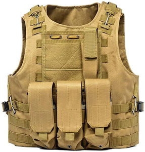 Chaleco de camuflaje para acampar de alta calidad, chaleco de camuflaje duradero ajustable profesional personalizado para chaleco de actividades al aire libre - Product Image 1