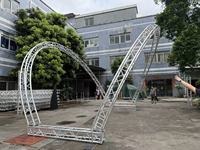 Estructura Modular de Aluminio para Iluminación de Escenarios, con Conexión Rápida, Personalizable, Soporta 100 kg, con Perno Curvo para Montaje en Truss