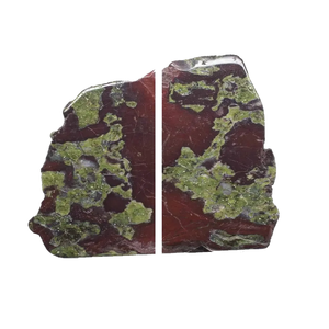 Stone Bookend Dragon Bloodstone <b>Crystal</b> Bookends Gemstone Bookend Natural Agate Healing Chakra Stone Wholesaler - Product Image 6