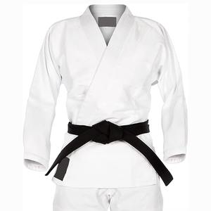 ODM OEM alta calidad personalizado Judo Taekwondo BJJ Gi uniforme profesional artes marciales desgaste con cinturones de tela de algodón y poliéster - Product Image 1