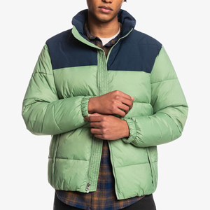 Chaqueta de Invierno Acolchada Personalizada con Bordado para Hombre, Chaqueta Acolchada OEM de Alta Calidad, Chaqueta de Burbuja Acolchada Personalizada de Talla Grande 2026 - Product Image 1