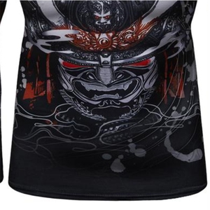 เสื้อรัดกล้ามเนื้อสำหรับผู้ชาย MMA BJJ ลายพิมพ์ระเหิด ดีไซน์ล่าสุดปี 2025 ป้องกันรังสียูวี ระบายอากาศได้ดี พร้อมการปกป้อง UPF50+ - Product Image 6