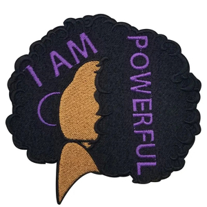 Écussons brodés avec logo personnalisé en forme de fleur avec boucle à repasser en 3D pour chemises et jeans sans minimum, principalement en tissu - Product Image 5