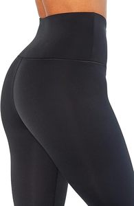 Tissu Tricot Polyamide Polyester Élasthanne Taille Haute Conique Legging Sans Couture pour Femme - Product Image 4