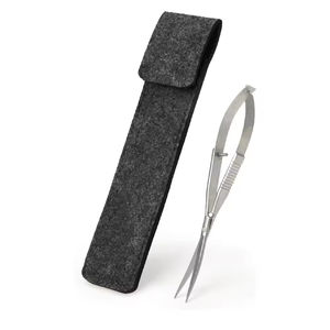 กรรไกรสปริงในตัวที่ให้การเคลื่อนไหวกลับคืนอย่างราบรื่นเพื่อการตัดแต่งขนและงานทำเล็บที่แม่นยำ - Product Image 5