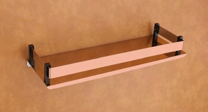 MISHWA PS-109 5X18 Gold Rose Gold <b>Bathroom</b> Shelf Luxury Wall Mounted <b>Organizer</b> for Towels Soap Toothbrush OEM Bulk Supply - Product Image 4