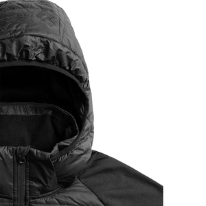Chaqueta Softshell para hombre, transpirable, ecológica, impermeable, a prueba de viento, para deportes al aire libre, informal, con capucha, abrigo grueso, patrón OEM - Product Image 3